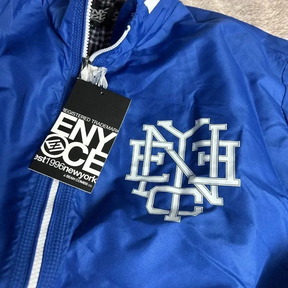 Enyce Men’s Full Zip Jacket Blue Size XXX NEW - Picture 9 of 16